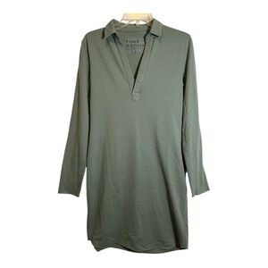 Frank & Eileen Nicole popover Henley Shirt Dress Size XS